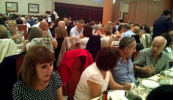 Cena baile fin de curso, hotel Begoña Park, 11 junio 2016. Haz clic para ampliar. BAILAFACIL: lo mejor para bailar en Gijón. Copyright © www.bailafacil.es.