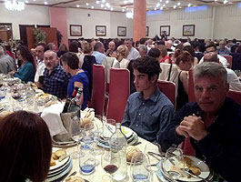 Cena baile fin de curso, hotel Begoña Park, 11 junio 2016. Haz clic para ampliar. BAILAFACIL: lo mejor para bailar en Gijón. Copyright © www.bailafacil.es.