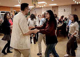 XII Espicha BAILAFACIL, Restaurante Casa Oliva, Gij&oacute;n, 28 febrero 2026. Copyright &copy; www.bailafacil.es. Haz clic para ampliar.