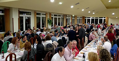 XI Espicha BAILAFACIL, Restaurante Las Peas, Gijón, 22 febrero 2025. Copyright © www.bailafacil.es. Haz clic para ampliar.