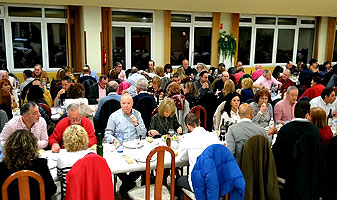 XI Espicha BAILAFACIL, Restaurante Las Peñas, Gijón, 22 febrero 2025. Copyright © www.bailafacil.es. Haz clic para ampliar.