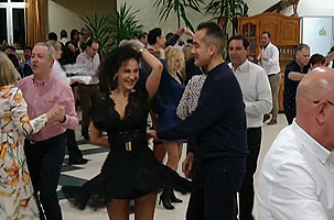 XI Espicha BAILAFACIL, Restaurante Las Peñas, Gijón, 22 febrero 2025. Copyright © www.bailafacil.es. Haz clic para ampliar.