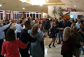 XI Espicha BAILAFACIL, Restaurante Las Peñas, Gijón, 22 febrero 2025. Copyright © www.bailafacil.es. Haz clic para ampliar.
