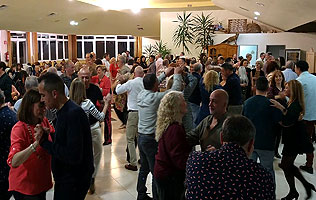 XI Espicha BAILAFACIL, Restaurante Las Peñas, Gijón, 22 febrero 2025. Copyright © www.bailafacil.es. Haz clic para ampliar.