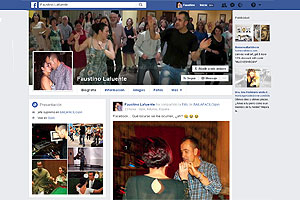 Date una vuelta por el perfil de faux en Facebook. Copyright  www.bailafacil.es
