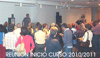Ver el reportaje fotográfico de la reunión de alumnos previa al inicio del curso 2010/2011