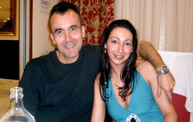 Emma y faux, los principales componentes de BAILAFACIL. Copyright  www.bailafacil.es.