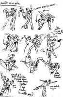 Muchas de las acrobacias las ensaybamos con ayuda de dibujos y bocetos que haca yo mismo. Haz clic para ampliar. BAILAFACIL: lo mejor para bailar en Gijn.