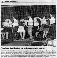 Reseña de mi primera actuación con mis alumnos en el diario 'El Comercio' el 4 de mayo de 1997. Haz clic para ampliar. BAILAFACIL: lo mejor para bailar en Gijón.
